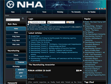 Tablet Screenshot of neurohackers.com